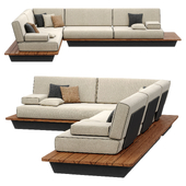 Manutti - Air outdoor sofa