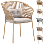 Ocean Outdoor Dining Chair Weave/садовый обеденный стул