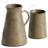 Zara Home - Dark Speckled Vases