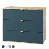 Chest of drawers Mont Blanc-3 Line