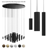 Подвесной длинный светильник/люстра Lena Smith Rhombus lamp Laser 100-500