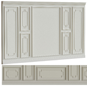 Decorative plaster with molding #007