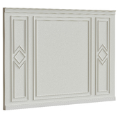 Decorative plaster with molding #008