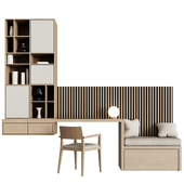 Workplace with seating