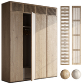 Cabinet with ventilation grill 01