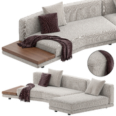Мягкий глубокий диван Клайд в минималистичном стиле от Лавсит.ru