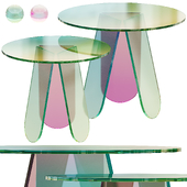 Shimmer tavoli Round Coffee Table