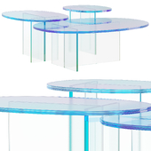 Shimmer tavoli Coffee Table Oval