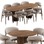 dining set for the interior 002