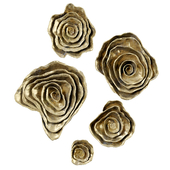 Jamie Young Freeform Floral Wall Plaques
