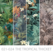Wallpapers/The tropical thicket/Designer wallpaper/Panel/Photo wallpaper/Fresco
