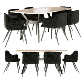 Webster-1 table and Thorvald chairs