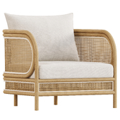 Hepburn Rattan Lounge Chair
