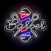 Barbershop Neon Sign