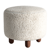 Raley Upholstered Ottoman by Pottery Barn