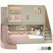 Children Two Level Style Bed 01
