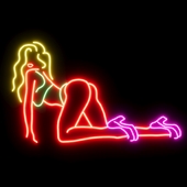 Neon Erotic Women