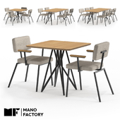 (OM) Table group FLY+KRAB from MANO FACTORY
