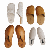 Set of slippers
