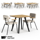 (OM) Table group MANTIS+KRAB from MANO FACTORY