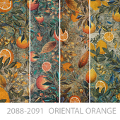 Wallpapers/Oriental orange/Designer wallpaper/Panel/Photo wallpaper/Fresco