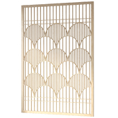 Wooden Partition N003