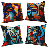 Decorative pillows set 257