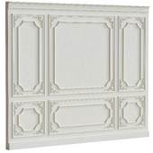 Decorative plaster with molding #010