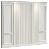 Decorative plaster with molding #013
