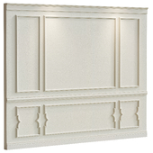 Decorative plaster with molding #015