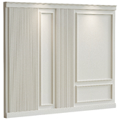 Decorative plaster with molding #019