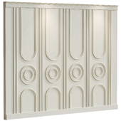 Decorative plaster with molding #021