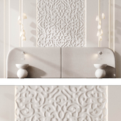 Decorative wall 3D panel 019 Ornament