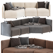 ijuicy Curved Sectional Sofa Couch