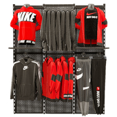 Nike clothing store rack 2