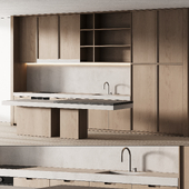 497 modern kitchen 19 minimal wood japandi 02