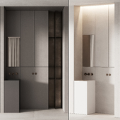 486 bathroom furniture 10 mini modular wc in 2 options