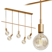 Twig 5 Arm Pendant Light