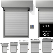 Ворота для гаража или автосервиса / Gates for garage or car service