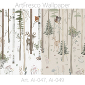 ArtFresco Wallpaper - Designer seamless photo wallpaper Art. Ai-047, Ai-049 OM