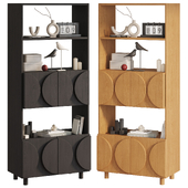 Devi Home Shelving unit with hinged doors Bolle
