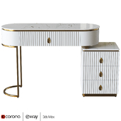 Moon dressing table