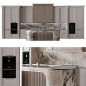 Neoclassical style kitchen 64
