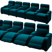 PARAMOUNT+ 5 fabric CINEMA seats