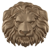 lion head wall decorative