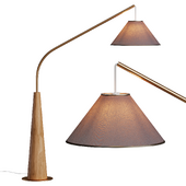 Gibson Natural Floor Lamp