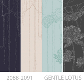 Wallpapers/Gentle lotus/Дизайнерские обои/Панно/Фотообои/Фреска
