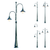 collection of street lamps ALCOR