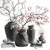 Vase decorative set
