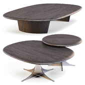 Minotti: Anish Wood - Coffee and Side Tables